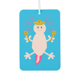 Désodorisant Pour Voiture Jour de l'Axolotl mexicain mort