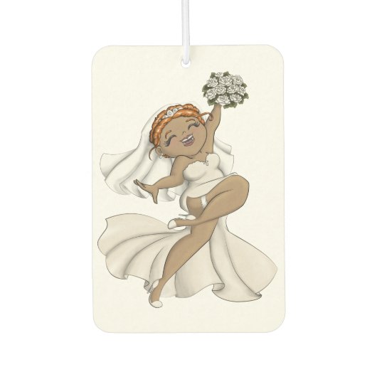 Désodorisant Pour Voiture Joyeuse mariée 03 (Devant)