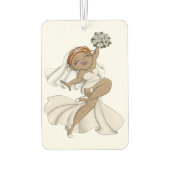 Désodorisant Pour Voiture Joyeuse mariée 03 (Dos)