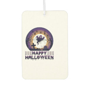 Désodorisant Pour Voiture Joyeux Halloween Chauves-souris fantômes araignées