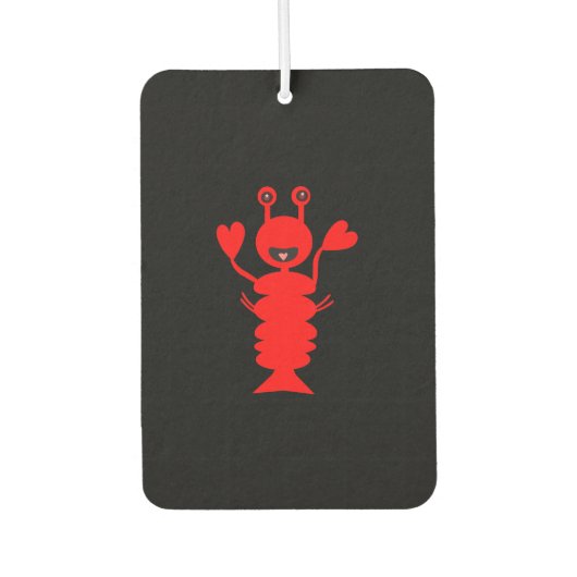 Désodorisant Pour Voiture Joyeux homard (Devant)