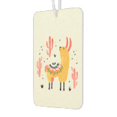 Désodorisant Pour Voiture Joyeux lama avec cactus (Gauche)