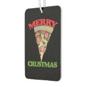 Désodorisant Pour Voiture Joyeux Noël pizza (Gauche)