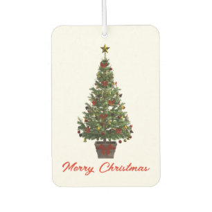 Désodorisant Pour Voiture Joyeux Noël. Sapin de Noël