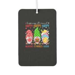 Désodorisant Pour Voiture Joyeux Valentines St Patrick Pâques Joyeux Joyeux