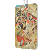 Désodorisant Pour Voiture Kandinsky Composition Peinture Abstraite (Gauche)