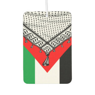 Désodorisant Pour Voiture Keffiyeh Écharpe palestinienne tissu traditionnel