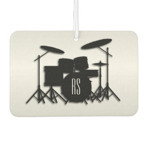 Désodorisant Pour Voiture Kit de batterie Monogramme Argent