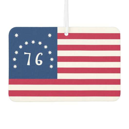 Désodorisant Pour Voiture La bannière de Bennington : le drapeau de bataille (Devant)