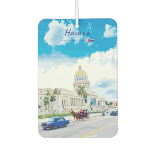 Désodorisant Pour Voiture La Havane, Cuba - Âme Classique Vintage