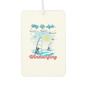 Désodorisant Pour Voiture La planche à voile est mon style de vie