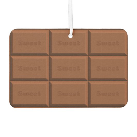 Désodorisant Pour Voiture Lait chocolat (Devant)