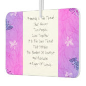 Désodorisant Pour Voiture L'Amitié Est Le Fil (Gauche)