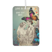 Désodorisant Pour Voiture L'amour est dans l'air (Devant)