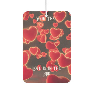 Désodorisant Pour Voiture L'amour est dans le coeur rouge de l'air