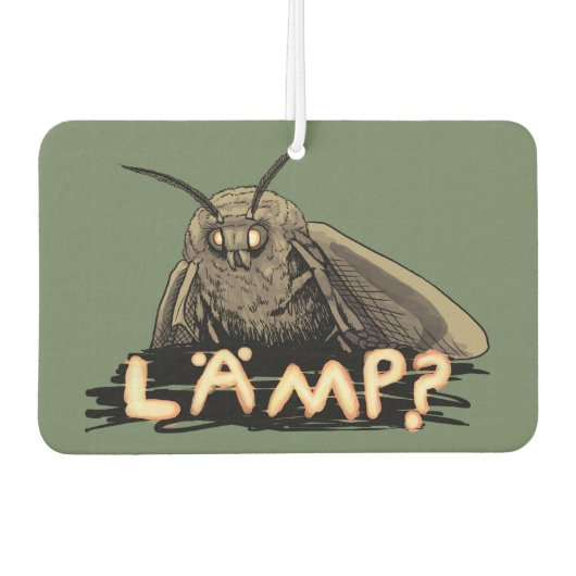 Désodorisant Pour Voiture Lamp? Moth Meme (Devant)