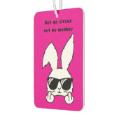 Désodorisant Pour Voiture Lapin Rose (Gauche)