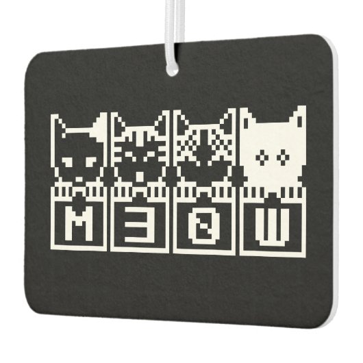 DÉSODORISANT POUR VOITURE LE CHATS M30W 8 BITS (Gauche)