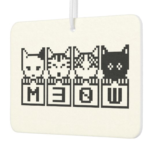 DÉSODORISANT POUR VOITURE LE CHATS M30W 8 BITS (Gauche)