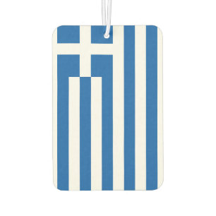 Désodorisant Pour Voiture Le drapeau de la Grèce 