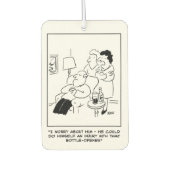 Désodorisant Pour Voiture Le Mari pourrait s'infliger une blessure avec une (Devant)