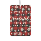 Désodorisant Pour Voiture Le meilleur moment de l'année (Dos)