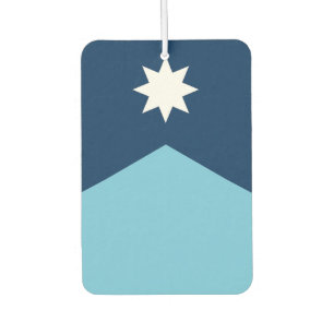 Désodorisant Pour Voiture Le nouveau drapeau de l'État du Minnesota (redesig