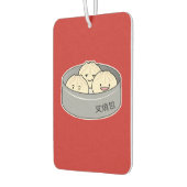 Désodorisant Pour Voiture Le petit déjeuner chinois de dim sum de petit pain (Gauche)