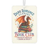 Désodorisant Pour Voiture Lecteurs de romance sombre... (Dos)