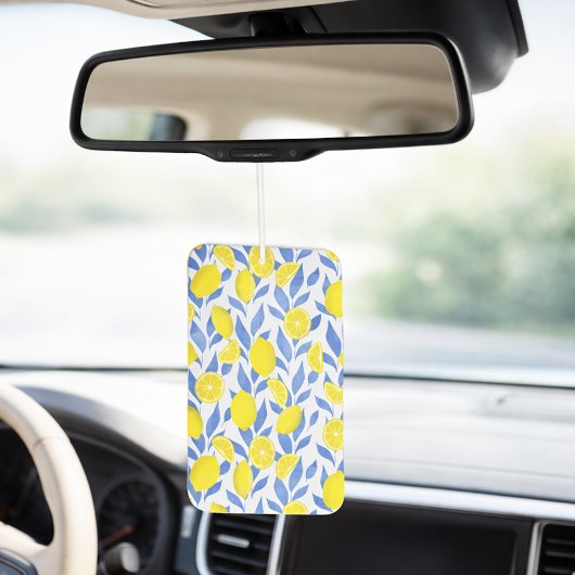 Désodorisant Pour Voiture Lemons Blue Mediterranean