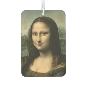Désodorisant Pour Voiture Leonardo da Vinci Mona Lisa, c.1503-6