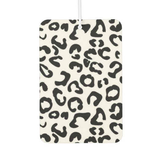 Désodorisant Pour Voiture Léopard des neiges (Devant)