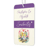 Désodorisant Pour Voiture Les âmes les oiseaux adorent toujours violet (Gauche)