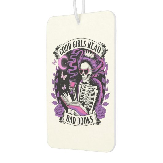 Désodorisant Pour Voiture Les Bonnes Filles Lisent Les Mauvais Livres (Gauche)