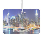 Désodorisant Pour Voiture Les Célèbres Bâtiments De Manhattan (Devant)