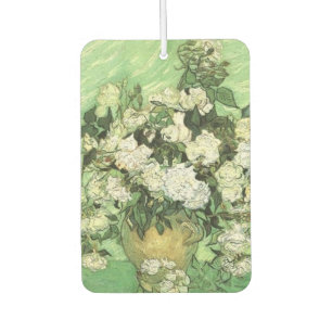 Désodorisant Pour Voiture Les fleurs de Van Gogh dans Vase