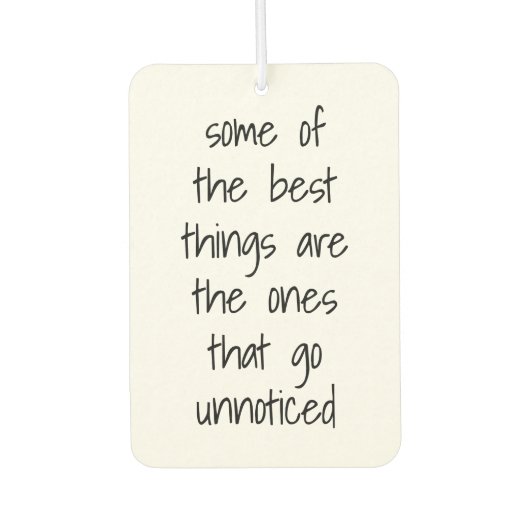 Désodorisant Pour Voiture Les meilleures choses Air Freshener (Devant)