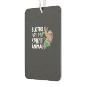 Désodorisant Pour Voiture Les paresseux sont mon animal spirituel paresseux  (Gauche)