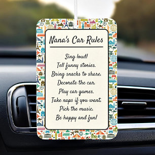 Désodorisant Pour Voiture Les règles de la voiture de Nana (ou les vôtres) p