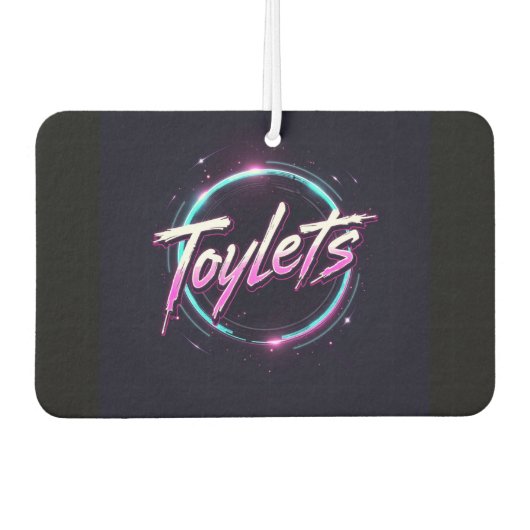 DÉSODORISANT POUR VOITURE LES TOYLETTES (Devant)