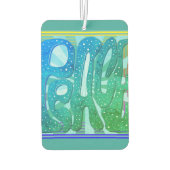 Désodorisant Pour Voiture “Let There Be Peace” Air Freshener  (Dos)