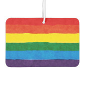 Désodorisant Pour Voiture LGBT Pride Rainbow Air Freshner (Dos)