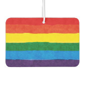 Désodorisant Pour Voiture LGBT Pride Rainbow Air Freshner (Devant)