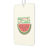 DÉSODORISANT POUR VOITURE LIBRE PALESTINE PASTÈQUE (Gauche)