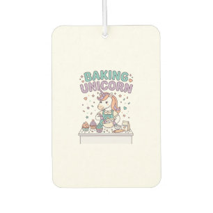 Désodorisant Pour Voiture Licorne Cuisson Licorne Produit Branché Graphique_