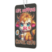 Désodorisant Pour Voiture Life Happens Coffee Helps (Gauche)