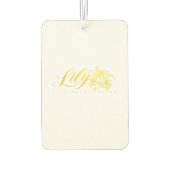 Désodorisant Pour Voiture Lilies (Dos)
