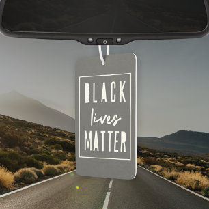 Désodorisant Pour Voiture L'importance de la vie noire BLM Race Equality M