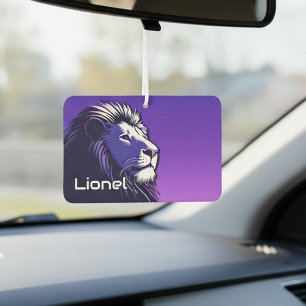 Désodorisant Pour Voiture Lion des années 80 Personnalisé