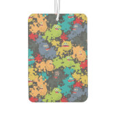 Désodorisant Pour Voiture Little cute funny monsters (Dos)